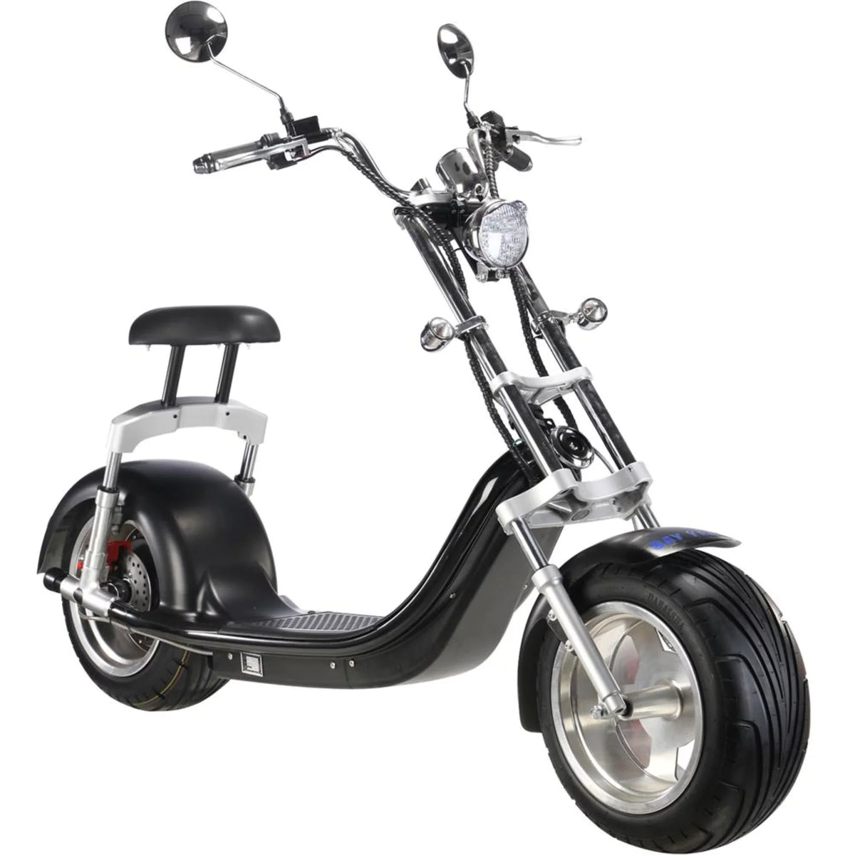 Black Lithium Scooter, MotoTec 2500w 60v Electric Knockout