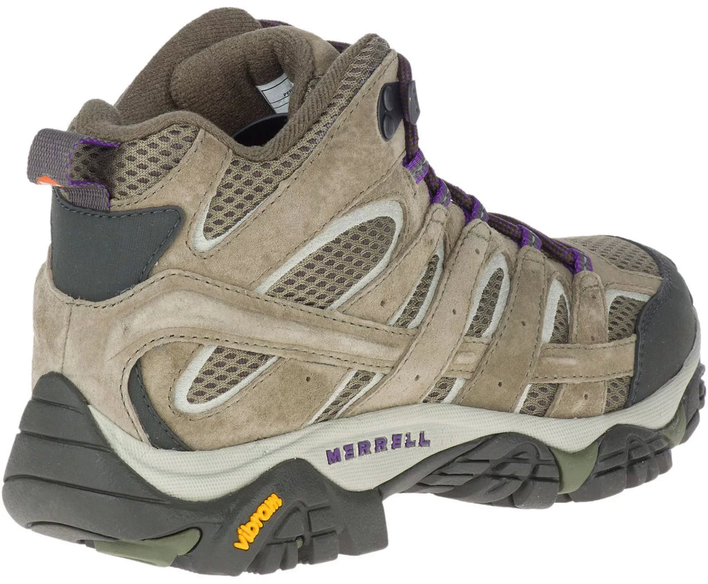 Size Wide Merrell 2 Ventilator Shoes, Hiking Moab Mid Women's 8.5 Olive,
