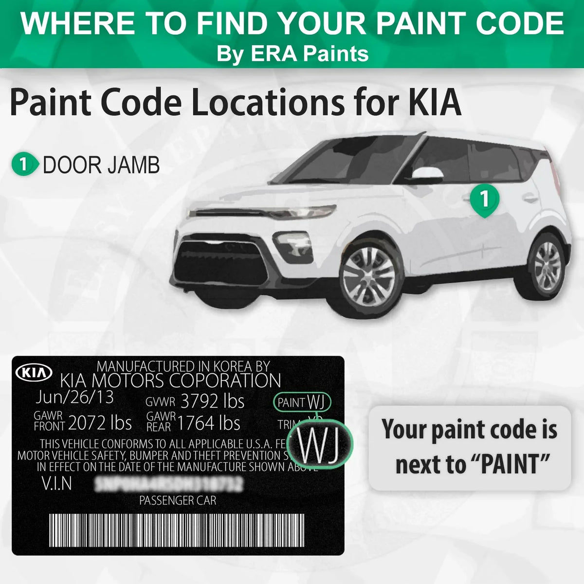 '- Blue Your Glacier Touch KIA Metallic) Color - Prep Kit Up Match Primer Clearcoat Exact and Pick For (K9 Paint