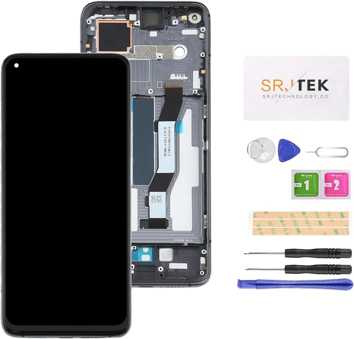 Replacement M2007J3SG LCD M2007J3SY Mi (Black) 5G Xiaomi Glass Digitizer for / Display 10T Repair Touch with Assembly Screen 5G Phone 10T Pro Mobile Frame