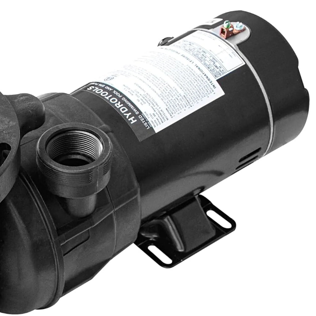 Pump Pool HydroTools Vertical Flo Hydro Discharge HP Swimming 0.75 Swimline