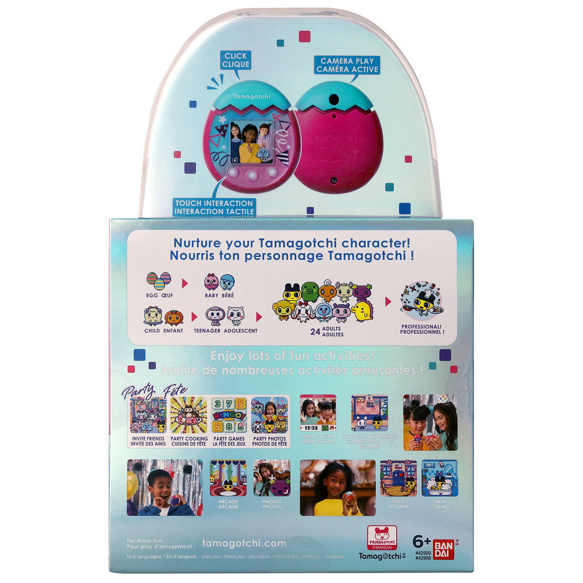 Pix Party Electronic Tamagotchi Pet Confetti
