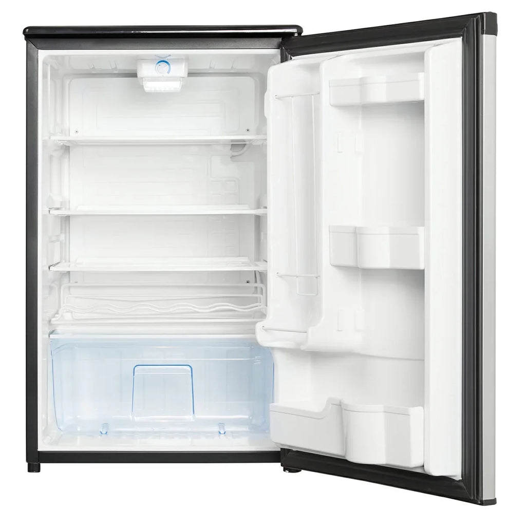 4.4 Danby Cf Refrigerator Auto All Defrost Shelves DAR044A4BSLDD Glass Cantilever Estar