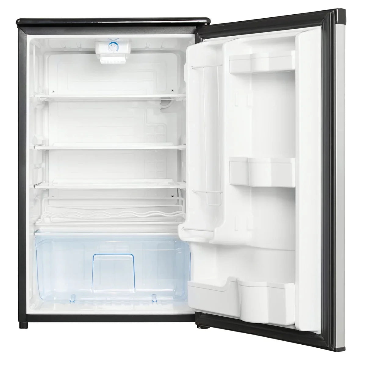 4.4 Danby Cf Refrigerator Auto All Defrost Shelves DAR044A4BSLDD Glass Cantilever Estar