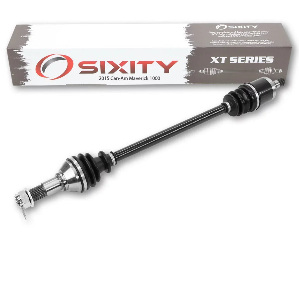 Left Can-Am - with compatible 1000 4X4 Maverick Front 2015 XDS Axle XT Sixity DPS