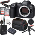 Mirrorless Only) (Body + Case + Canon 2pc & R6 64GB + II Memory Camera Cards EOS Mark Tripod More