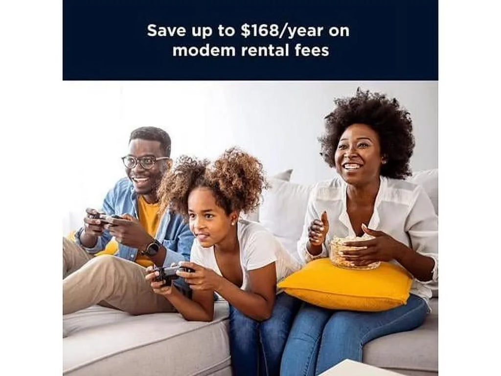 Modem, 3.0, and Cable MB7220, Time 8x4 BrightHouse, 343 Wireless) Comcast XFINITY, (No Certified Cable, More Model by DOCSIS Cox, Warner Mbps
