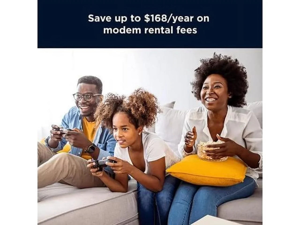 Modem, 3.0, and Cable MB7220, Time 8x4 BrightHouse, 343 Wireless) Comcast XFINITY, (No Certified Cable, More Model by DOCSIS Cox, Warner Mbps