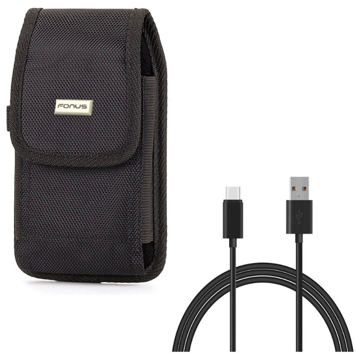 6ft Canvas XI Sync Legacy Pixel Black BLU Y8K - XL - Rugged USB Long Rapid Clip Type-C Google Holster Motion Vivo Coolpad Blackberry - Belt Metal G9, for w Cable 3a Case Wire XL Plus Charge