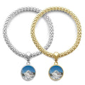 Lover Chain Giant Luxury Poster Pendant Ship Jewelry Couple Bracelet Cruise Bangle