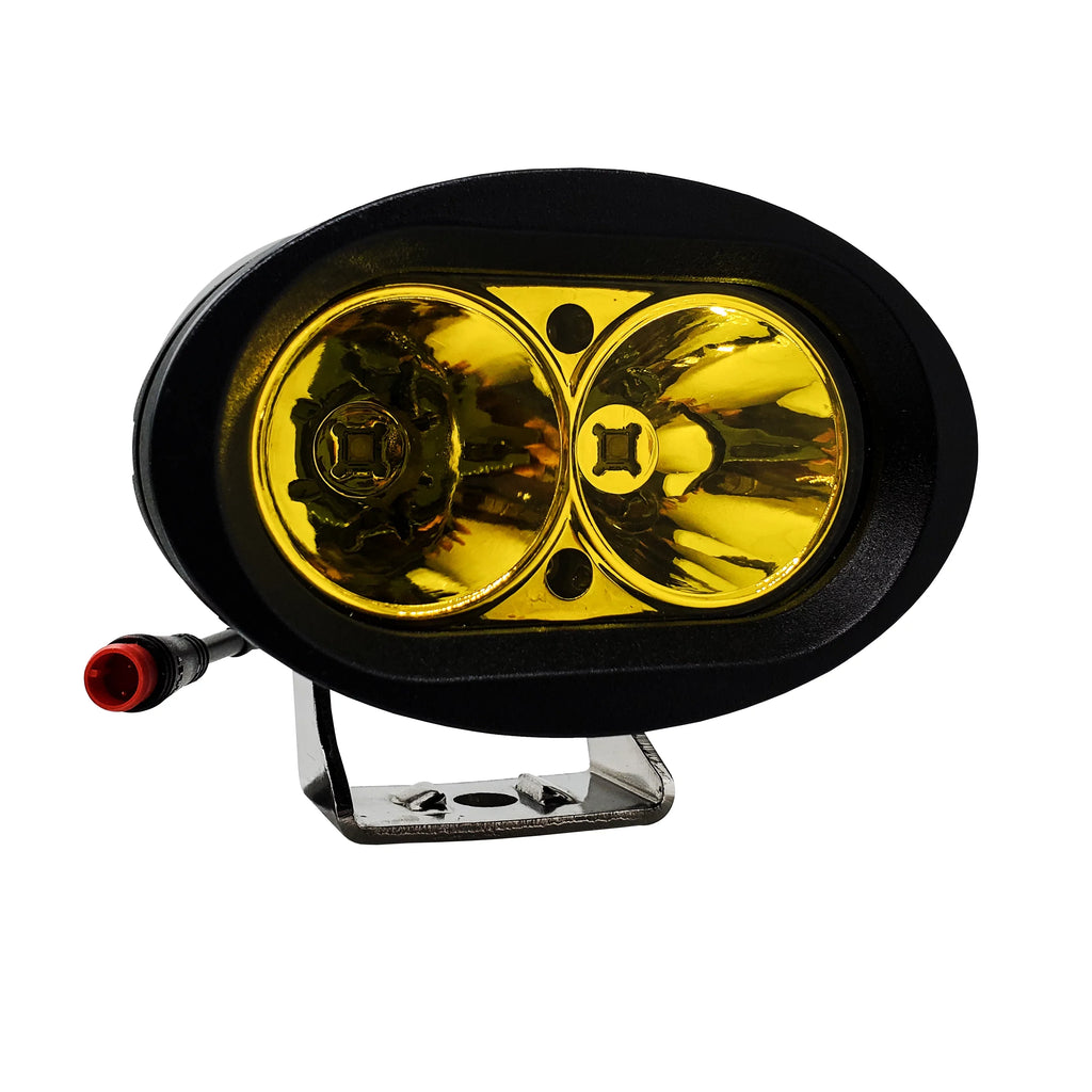 Vamoose Headlight High RadRunner OZ-USA Output LED RadMini E-bike RadExpand with Neon Compatible RadRover Mammoth Bikes Yellow Power Rad