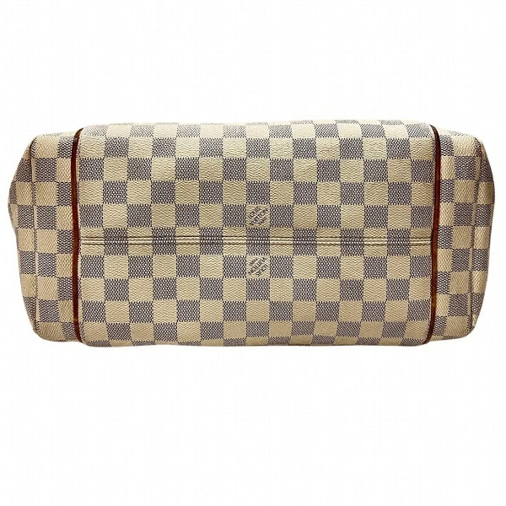 Bag Azur Louis Damier Vuitton (Fair) Tote Pre-Owned N41279 Ladies MM Totally Shoulder