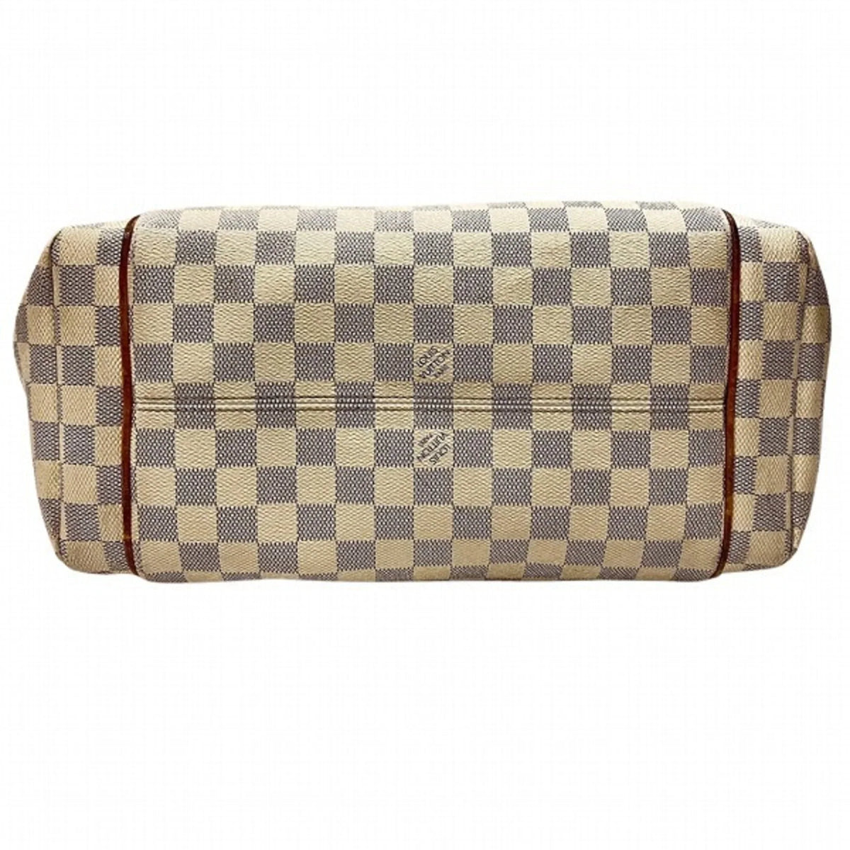 Bag Azur Louis Damier Vuitton (Fair) Tote Pre-Owned N41279 Ladies MM Totally Shoulder