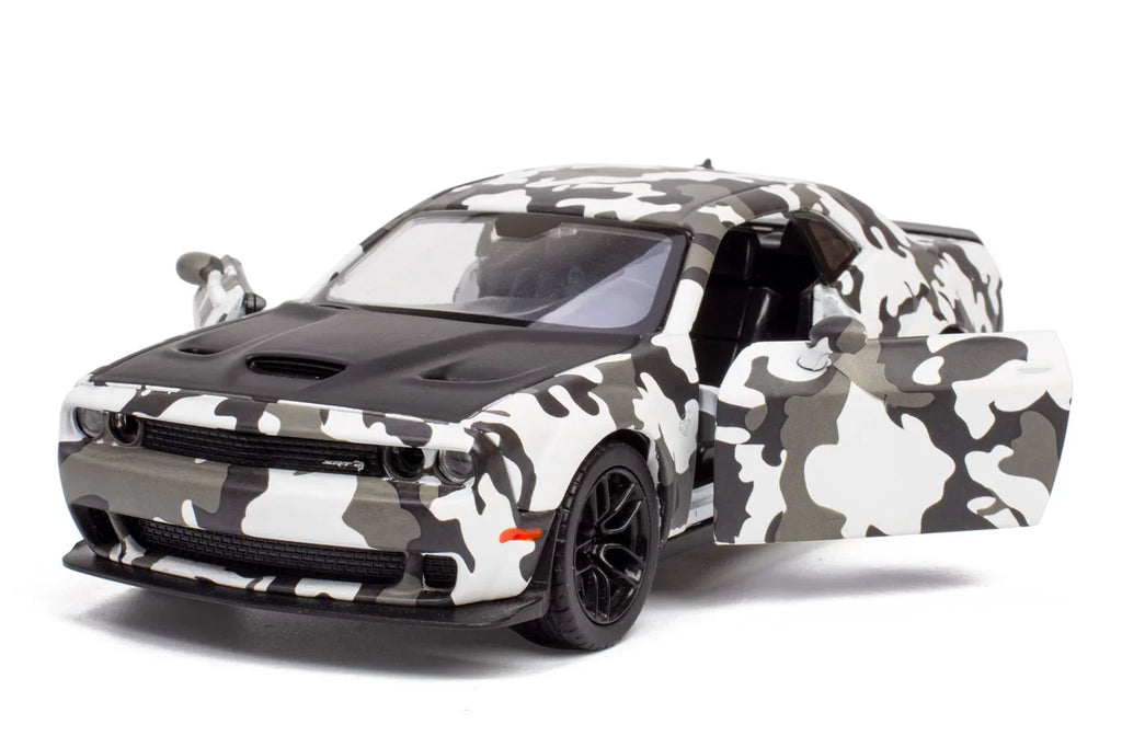 by Model Widebody All Diecast Hellcat Exclusive 2018 Camo Toys Star Challenger SRT 79350 1/24 Car Dodge Motormax Camouflage
