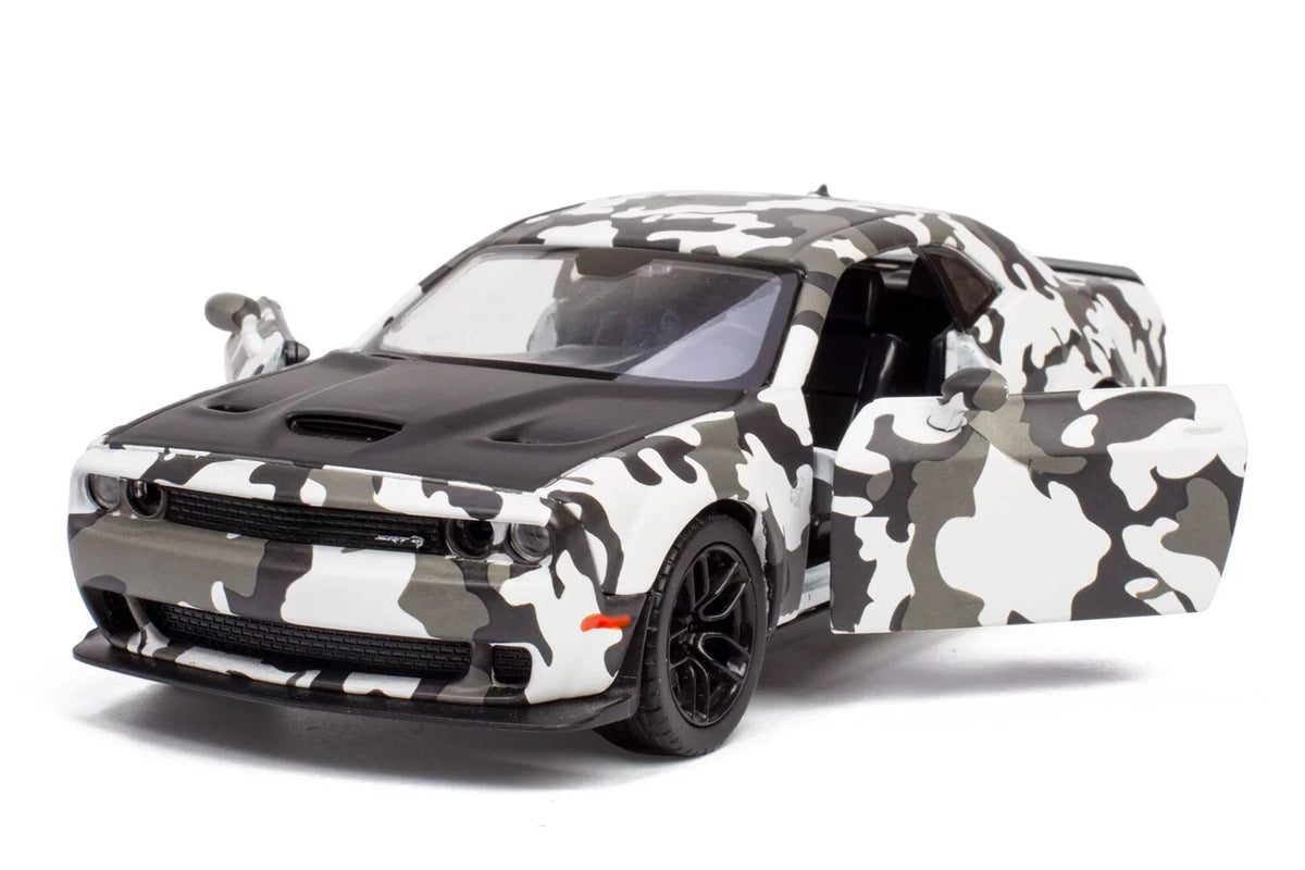 by Model Widebody All Diecast Hellcat Exclusive 2018 Camo Toys Star Challenger SRT 79350 1/24 Car Dodge Motormax Camouflage