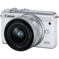 15-45mm Digital Camera Lens Mirrorless (White) M200 with - EOS 3700C009 Canon