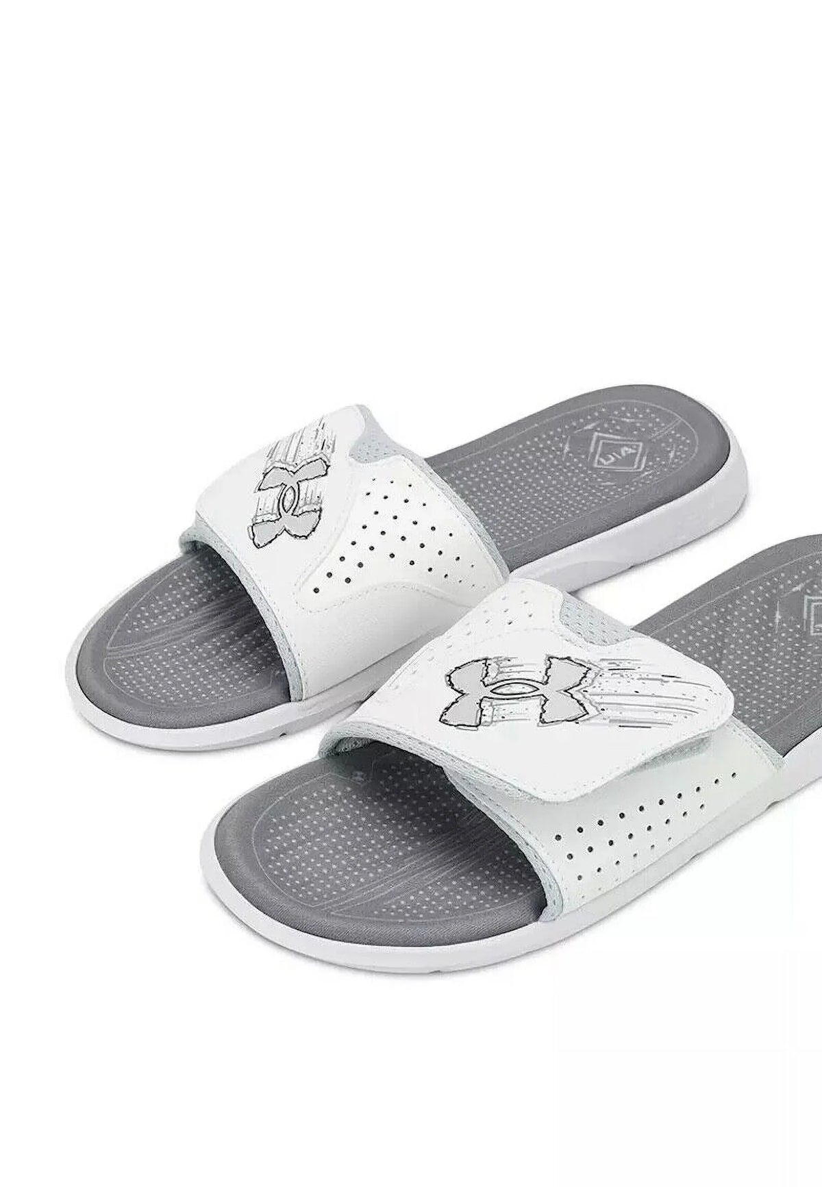 Armour Big Youth Kids SL UA Under Size 5 Mercenary 3026154 Slide Y New 100