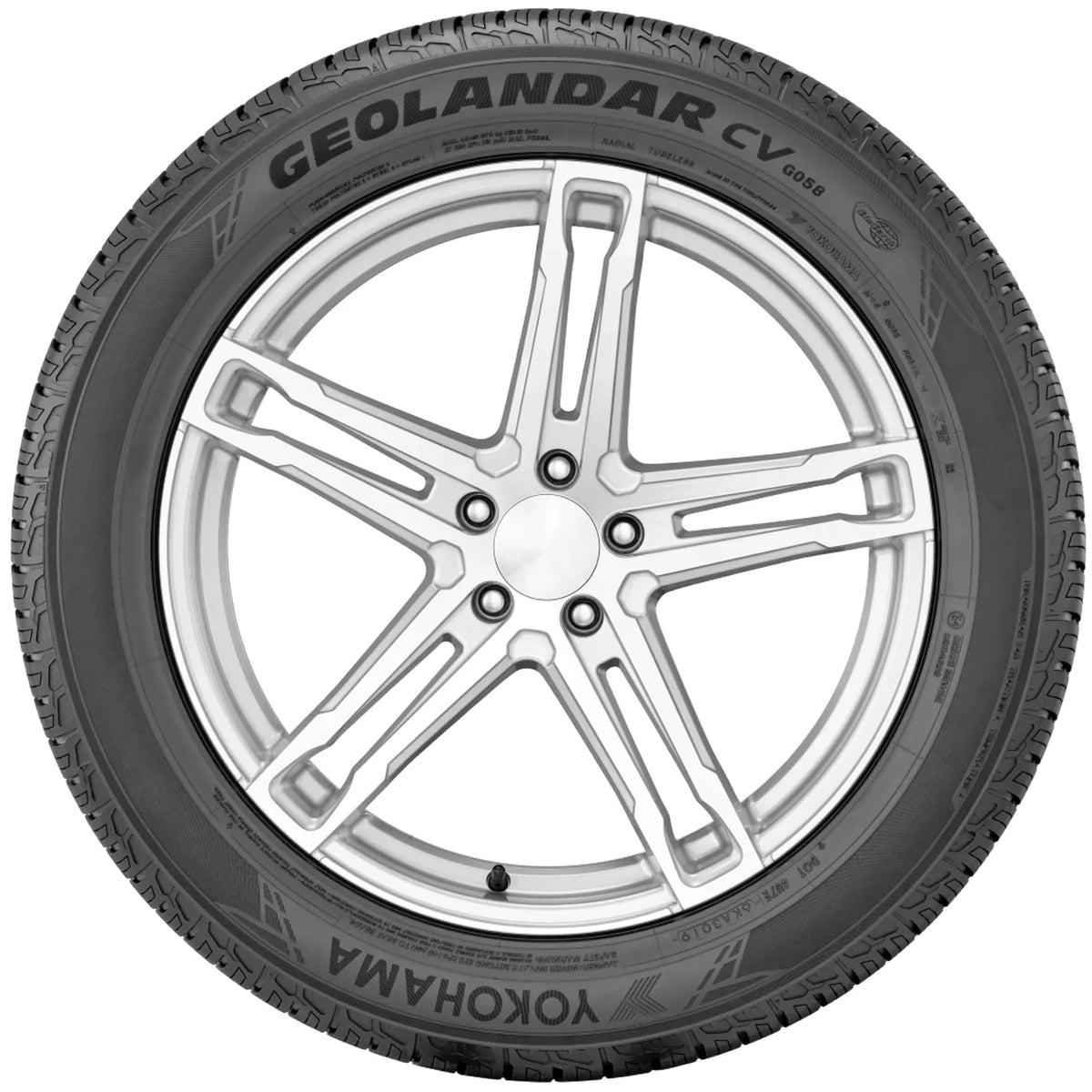 BW Yokohama 235/55R20 All Season G058 Geolandar CV 102V Tire