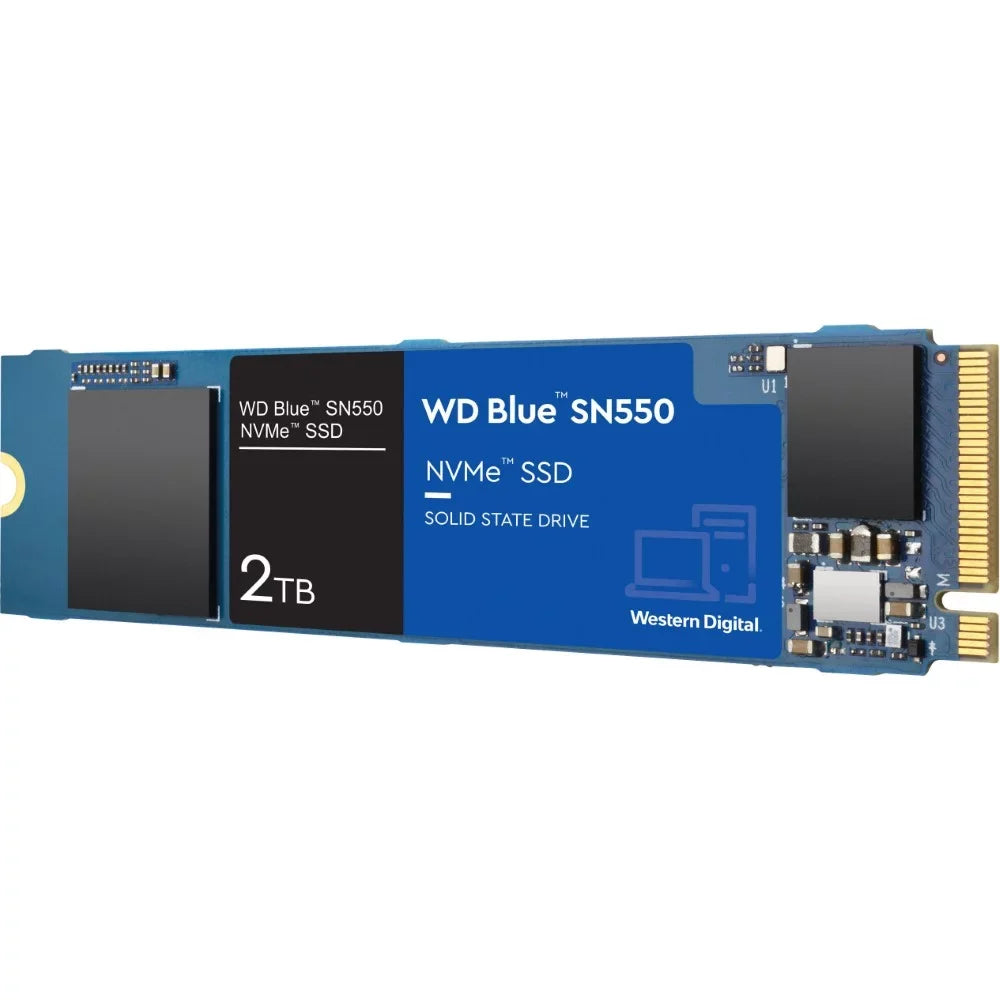 WD Blue SSD, NVMe WDS200T2B0C SN550 2TB