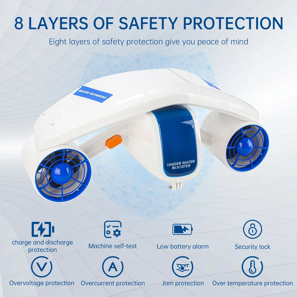 Enhance Booster Adventures Aibecy Andoer Diving with 2 Water - Your Propeller Sea Electric Underwater Levels Speed
