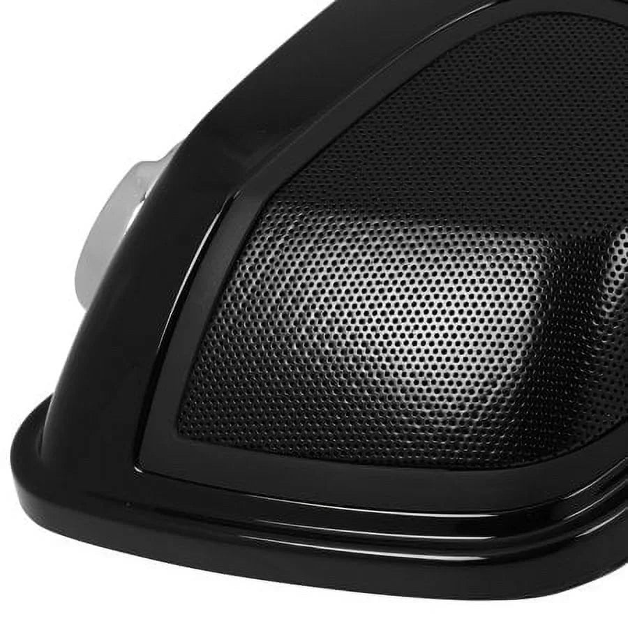 Grills 15 with 19 18 22 23 Audio Hard CVO 5" Glide Saddlebags Cover Harley Touring 21 14 for 16 17 20 w/Speaker Kojem