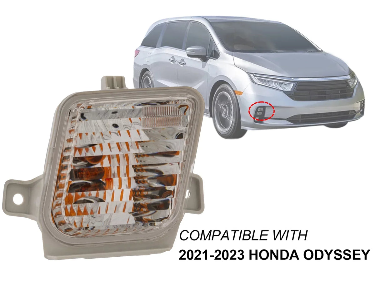 2021 Signal APA 2023 for Light 33300THRA31 Side Right Turn Passenger Replacement 2022 Odyssey HO2531134 Honda
