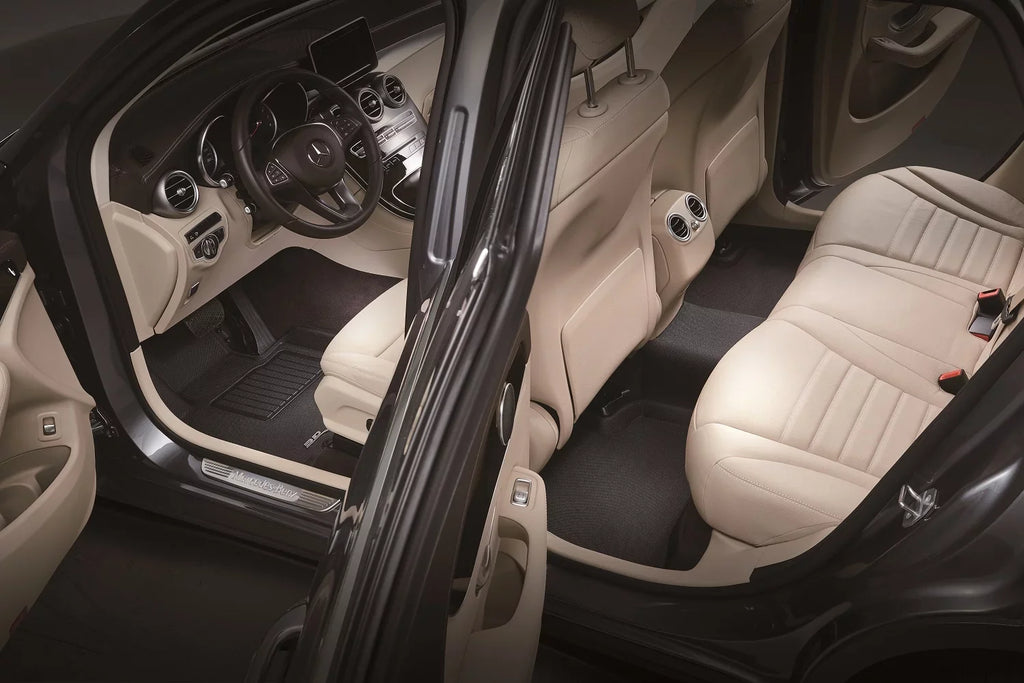 (BLACK) Mat 3D 2021-2024 Full PACIFICA compatible CHRYSLER - Floor MAXpider HYBRID with Set KAGU LIMITED
