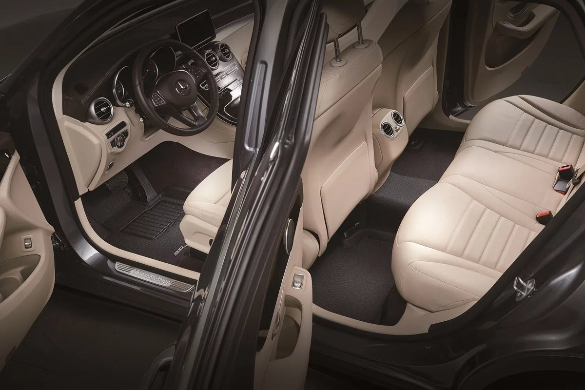 (BLACK) Mat 3D 2021-2024 Full PACIFICA compatible CHRYSLER - Floor MAXpider HYBRID with Set KAGU LIMITED