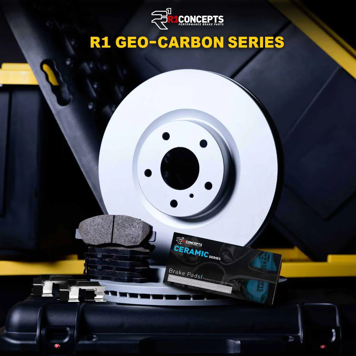 Carbon Pads R1 CHRYSLER Rotor Concepts Concepts Ceramic 200 JEEP With Fits Wdwh1 R1 2014-2022 CHEROKEE, 42031 select: 2015-2017 Brake Coated