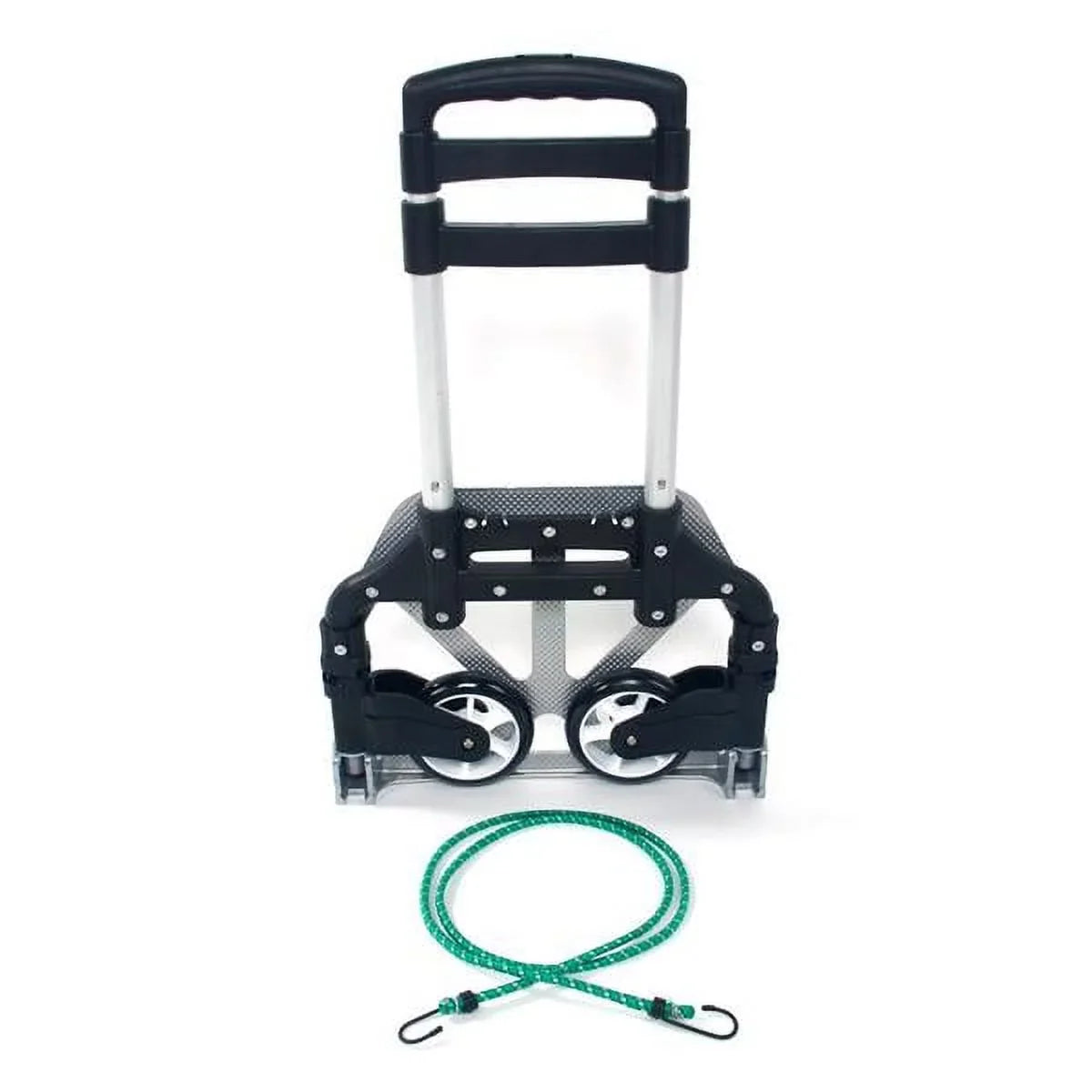 trolley black Black telescopic Aluminum Truck luggage Portable trolley Dolly Trolley Portable Folding Push Collapsible foldable Cart cart