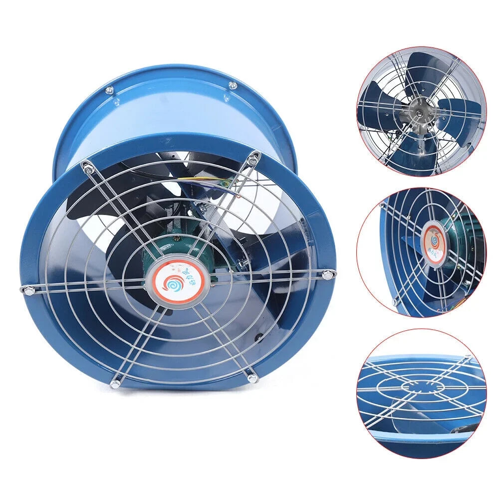 TFCFL Fan Cylinder 3178 Airflow Pipe Fan High CFM 16” 5400m³/H Extractor Airflow