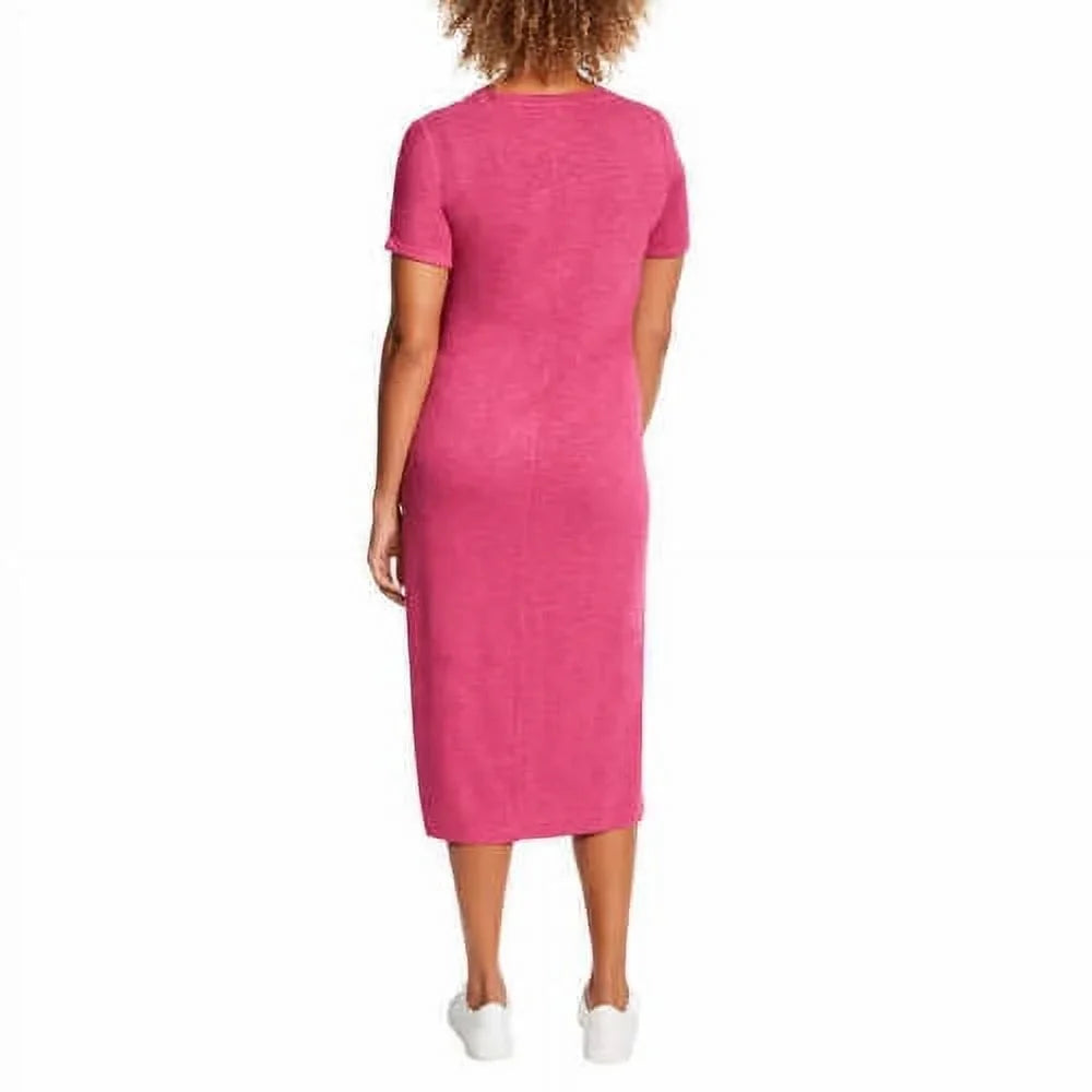 Simpson Dress, Raspberry Jessica Midi Ladies' Large