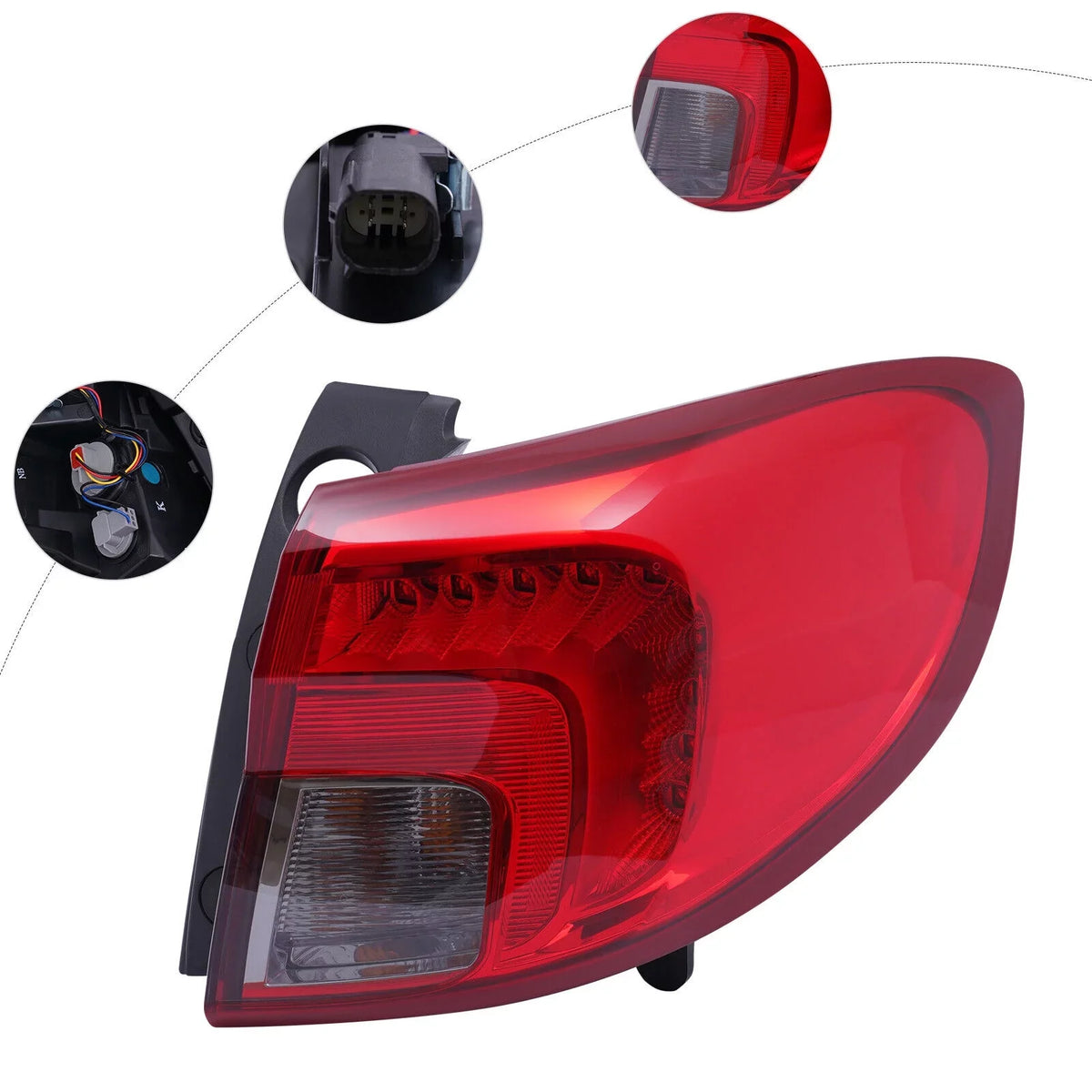 2018 2016 RH Rear Tail for Assembly LED Buick 2017 Passenger Light Envision Side
