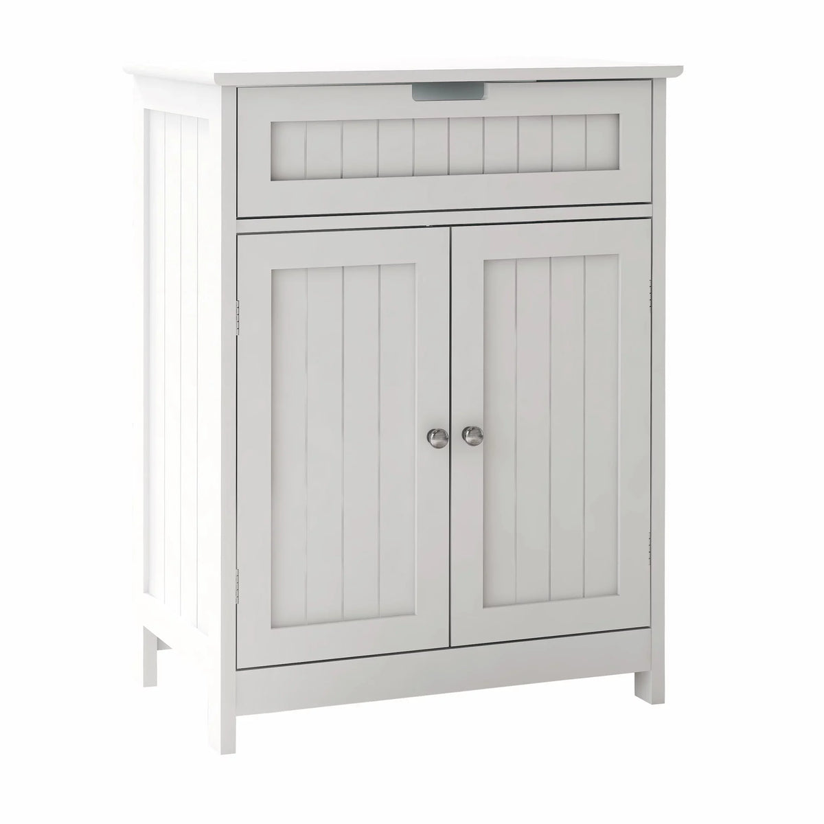 Room. for White 1 Wood in Freestanding and Cabinet Floor Drawer Versatile Doors, Living Storage Bathroom 2 Elegant Adjustable Bathroom Design Organizer Shelf