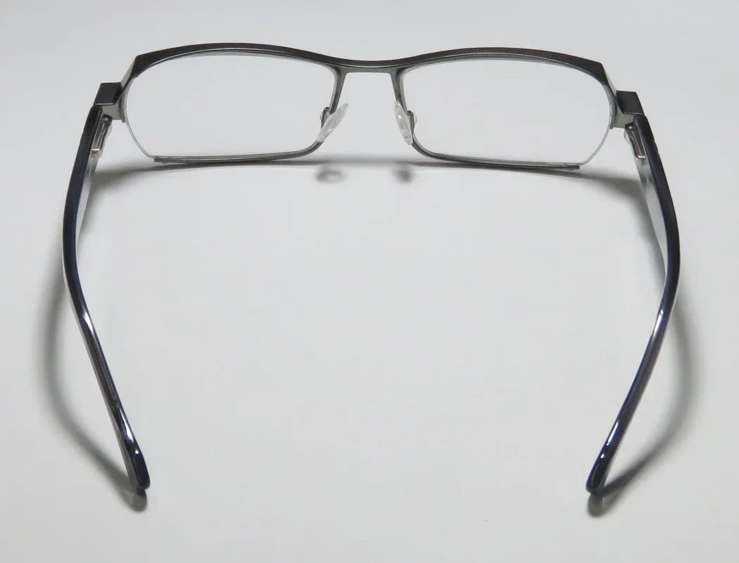 FLEXIBLE SAGE / TRANSPARENT LEGACY FRAME LARY'S 55-16-0 NEW MENS HINGES FULL-RIM ULTIMATE COMFORT LENSES HARRY DEMO EYEGLASSES/SPECTACLES SPECIAL GRAY DESIGNER