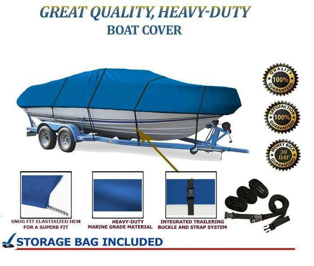 BLUE, BOAT 21' NORTH 2005 GREAT Compatible RIVER QUALITY for HAWK COVER SEA