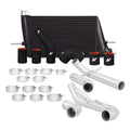 Performance Evo Mishimoto Black Compatible MMINT-EVO-10KBK Lancer X With Kit Mitsubishi 2008-2015 Intercooler