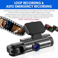 Cam - Safety Ensure Recording Front G·PEH Road Your and Lens Dash Dual Inside with