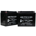 Factory 2003 CC Activated, UpStart Motorcycle GSX-R1000 2-Pack 12V, Replacement Battery Free, Suzuki Maintenance 1000 - UB-YTX12-BS 10Ah, Battery