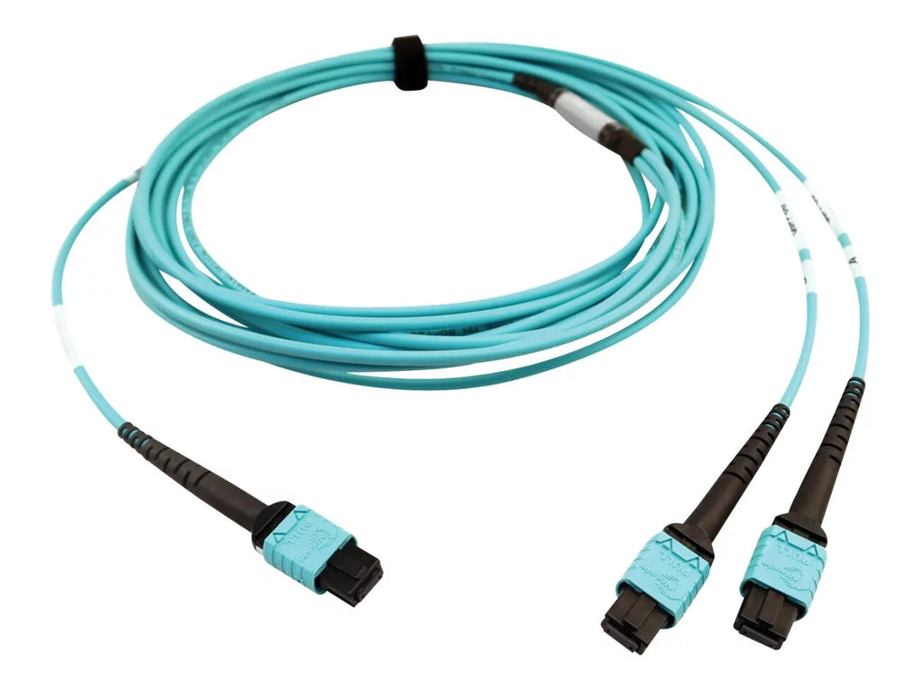 Optic (F) 125 - Tripp Multimode (F) 24F - MTP/MPO/PC OM4 (F/F), MTP/MPO-PC OM4 MTP/MPO-PC (x2) / m 400G - - Aqua, 50 cable Lite 50/125 micron 5 5 MTP/MPO/PC Eaton to m - Plenum Series - 12F fiber multi-mode to Fiber multi-mode Network - Cable, optic