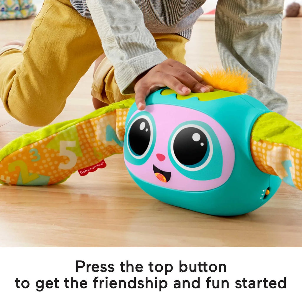 Toddler Rovee Toy Baby with Lights, Toy Learning Rollin’ Child and Preschool and Music Fisher-Price