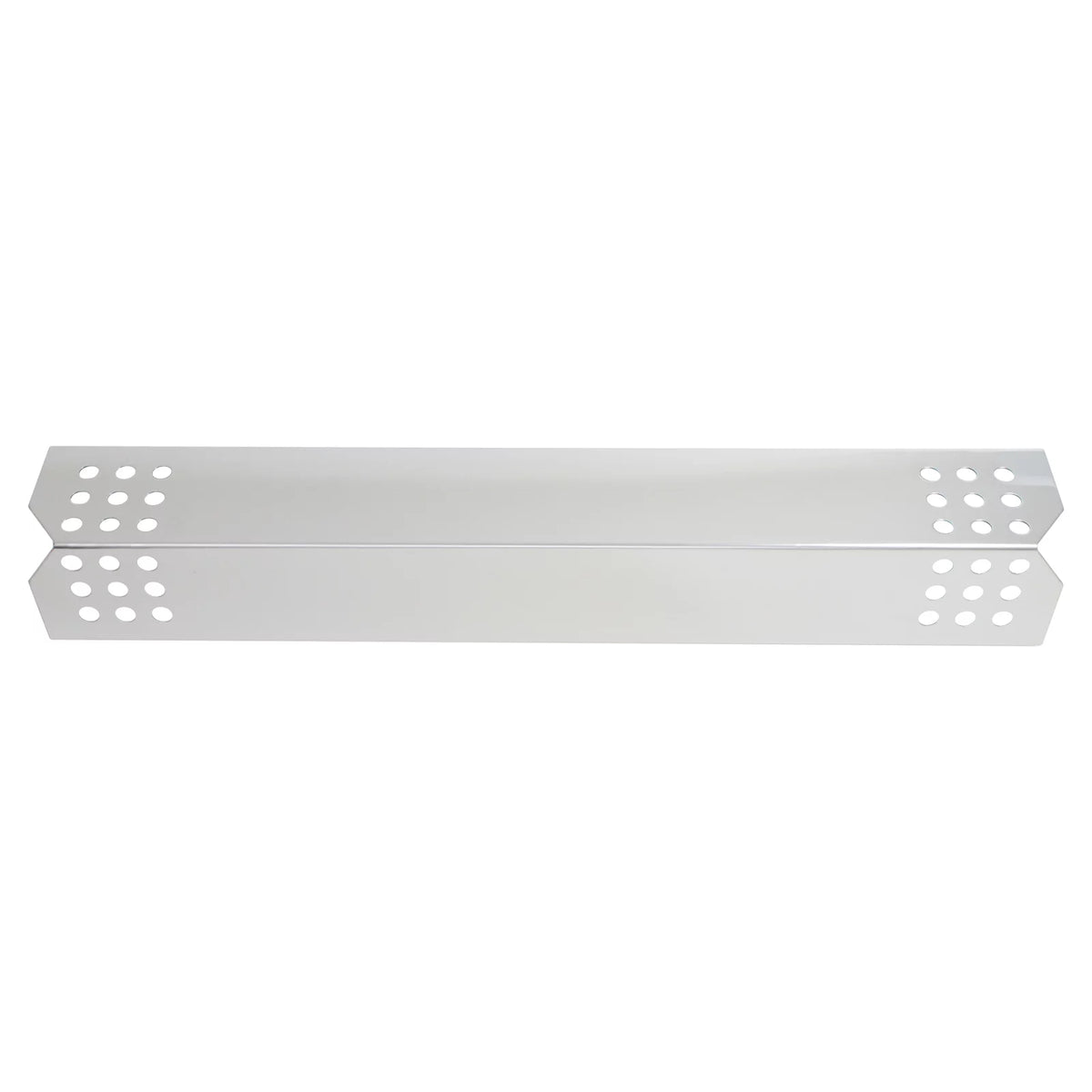Vaporizer Stainless Tamer, BBQ Cover Burner Replacement Shield 720-0727 Heat for Flavorizer Tent Steel Bar, - Grill Plate Flame 1/8" Kitchenaid Bar, Barbeque 16 Compatible Parts 2-Pack
