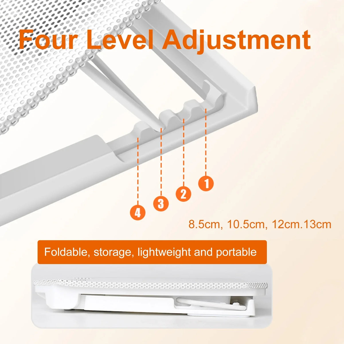Strength 10-15.6 and 2 USB with Inch Fan Fan, Ports Cooling Laptop Htovila Adjustable