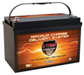 VMAX 12 Deep 50lb Volt Pound Marine 120Ah for Battery Trolling Motors AGM Cycle Thrust MR137-120 12V Grp31 Sealed 50
