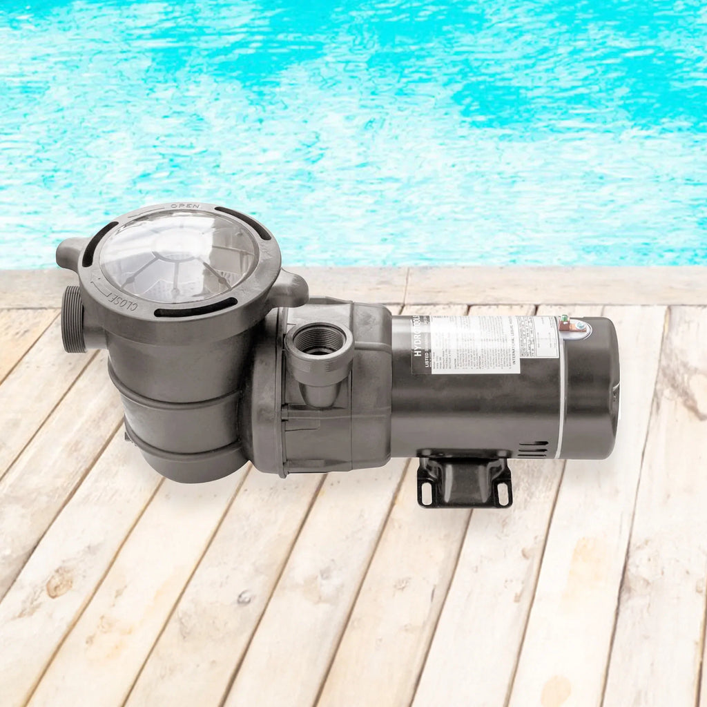 Pump Pool HydroTools Vertical Flo Hydro Discharge HP Swimming 0.75 Swimline