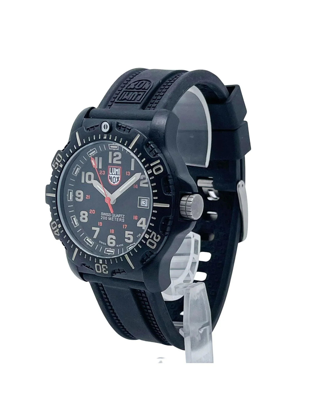 Watch OPS (Good) Navy Pre-owned Black 44mm Seal Quartz XL.8813.LM Luminox Mens