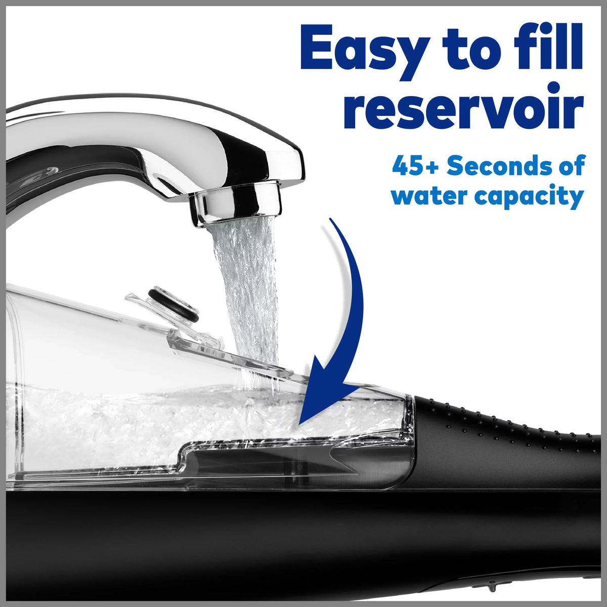 Flosser Oral Waterpik Cordless Water Black Irrigator, Portable Plus