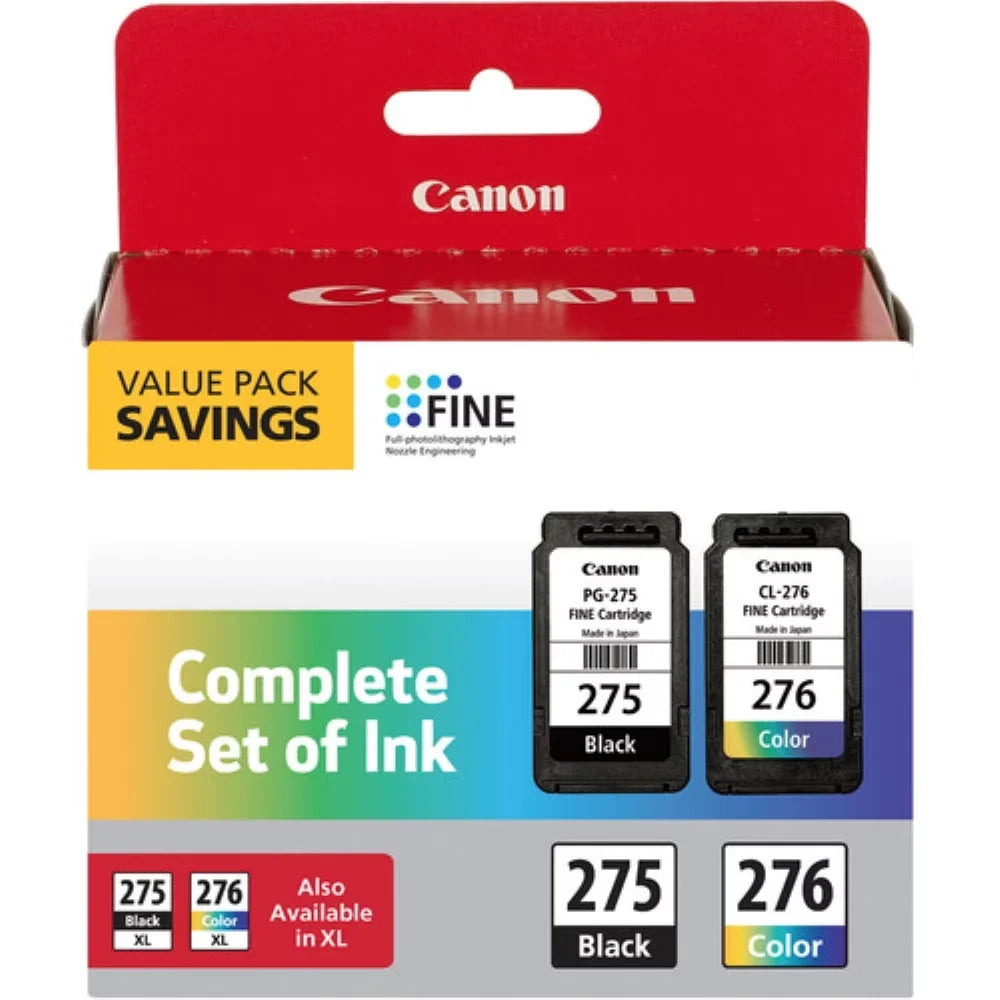 PG-275, Canon Pack Complete CL-276 of Ink Value Set