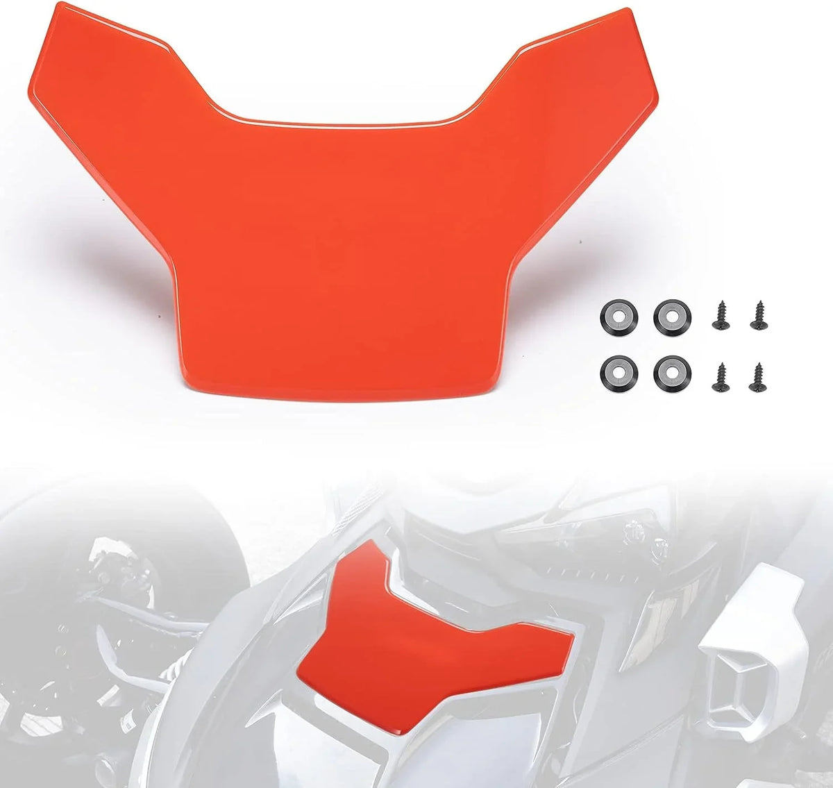 Hood Panel UTV PRO A Adrenaline Can-Am Ryker Accent & Color for Red