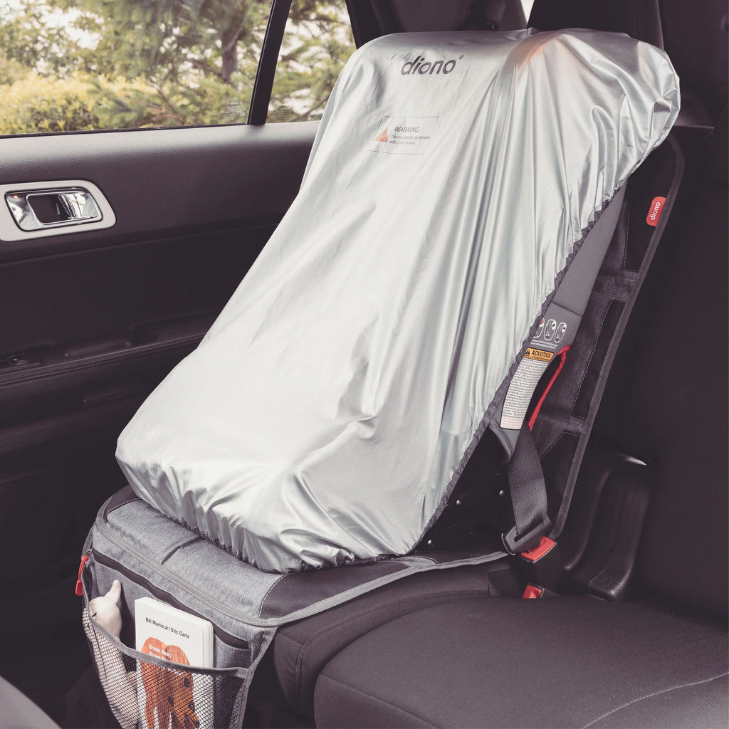 Protector, Car Crash Mat Seat Ultra Resistant, Diono Tested, Water Gray